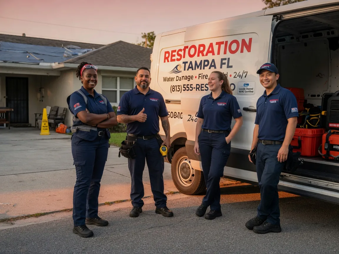 Water Damage Restoration company in Louisiana